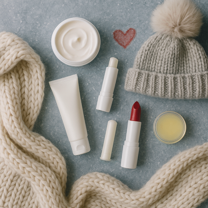 Ilustracija za članak: Zimski beauty reset: kako spasiti kožu i usne od hladnoće bez gomile proizvoda