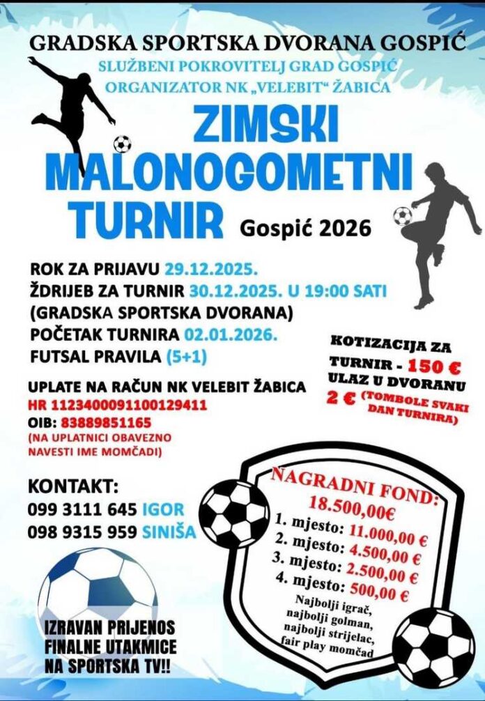gospić- malonogometni turnir-narodno-hr